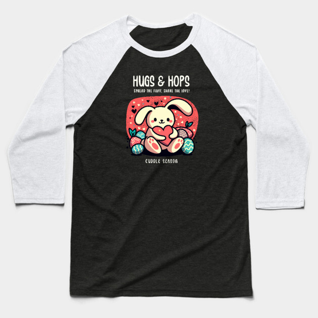 HUGS & HOPS Baseball T-Shirt by Fabrik