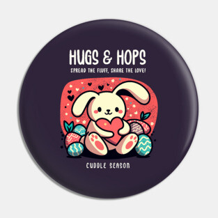 HUGS & HOPS Pin
