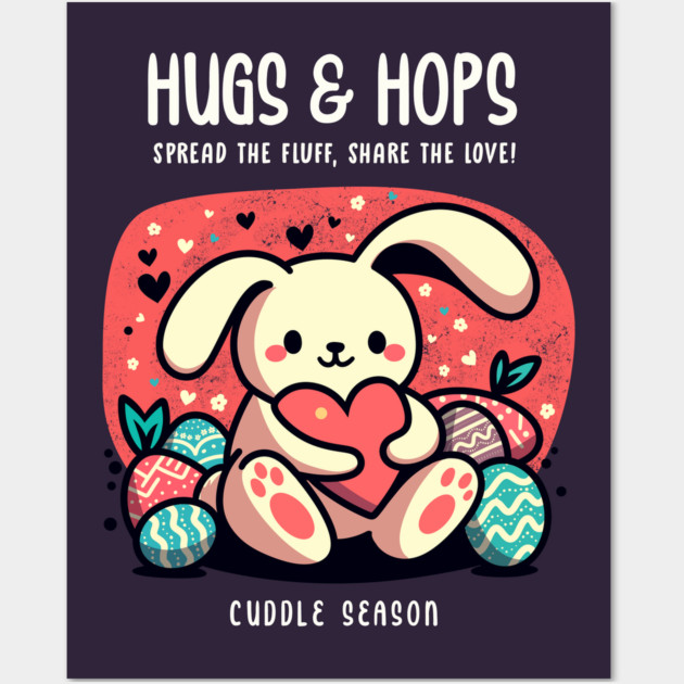 HUGS & HOPS Wall Art by Fabrik