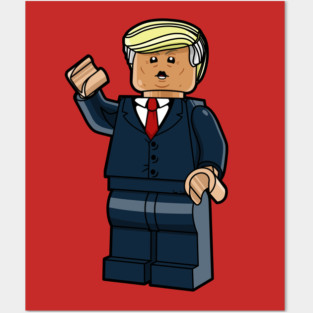 LEGO Donald Trump Posters and Art