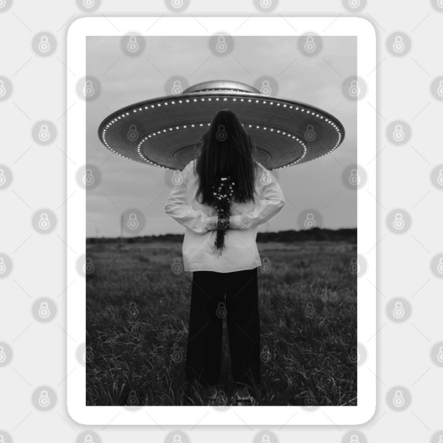 Flowers for Aliens #2 Sticker by Megadorim