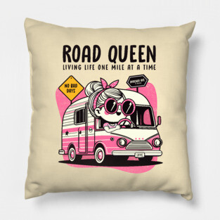 ROAD QUEEN Pillow