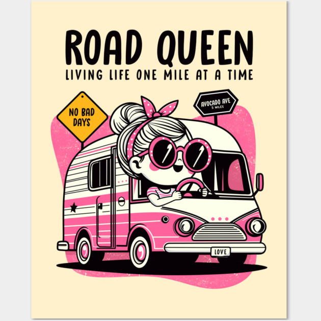 ROAD QUEEN Wall Art by Fabrik
