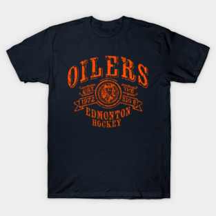 Oilers Vintage Hockey T-Shirt