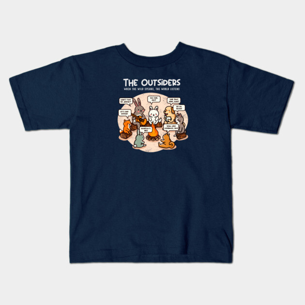 THE OUTSIDERS Kids T-Shirt by Fabrik