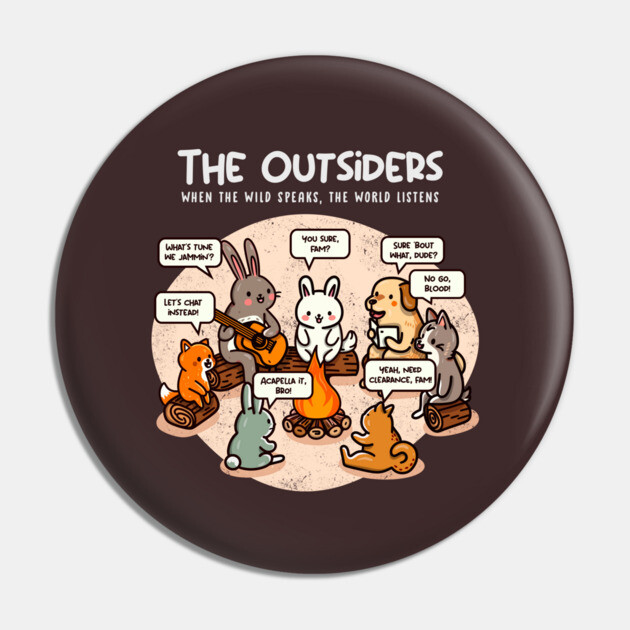 THE OUTSIDERS Pin by Fabrik