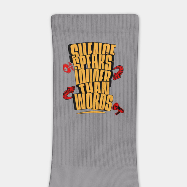 Silence Speaks Louder Than Words by Alisia's Store 1