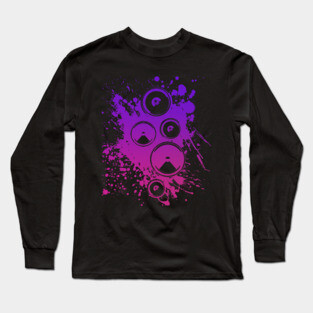 Dark Techno Speaker EDM Music Festival Long Sleeve T-Shirt