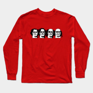 4 Faces of Death Long Sleeve T-Shirt