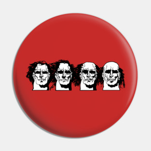 4 Faces of Death Pin