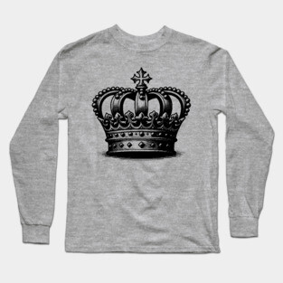 Royalty Crown Long Sleeve T-Shirt