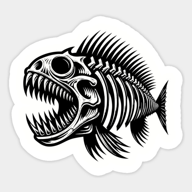 Savage Fish Magnet by UrbanLifeApparel