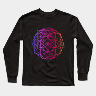 EDM Techno Circle Music Festival Long Sleeve T-Shirt