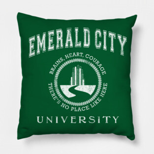 Emerald City University | The Wizard Of Oz | Wicked The Musical Pillow
