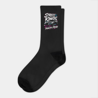 Street Kings of Phnom Penh - JDM Street Racing Art Socks