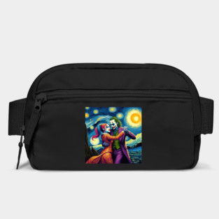 Joker and Harley Quinn in starry night Bag
