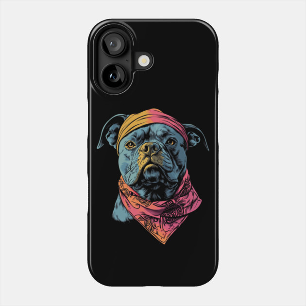 Happy Hound: Canine Charm Phone Case by Steve