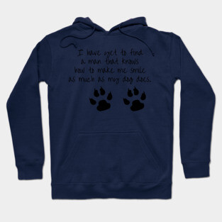 My dog makes me happy Hoodie