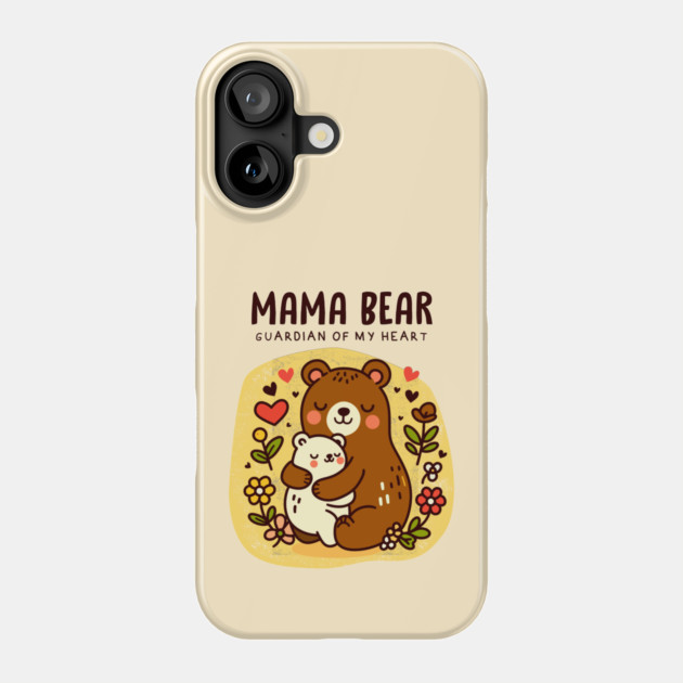 MAMA BEAR Phone Case by Fabrik