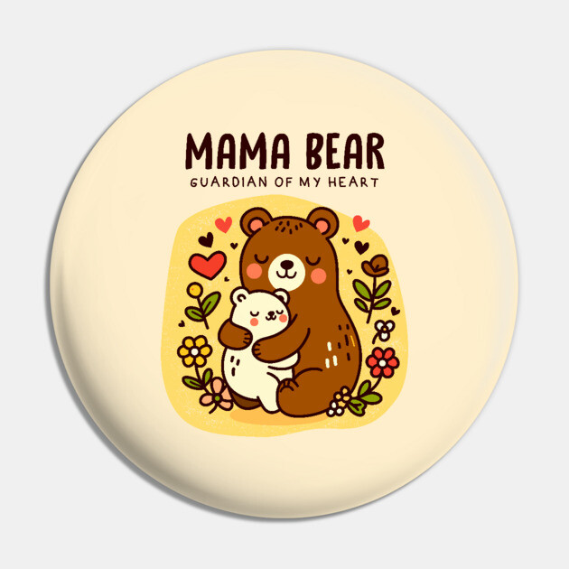 MAMA BEAR Pin by Fabrik