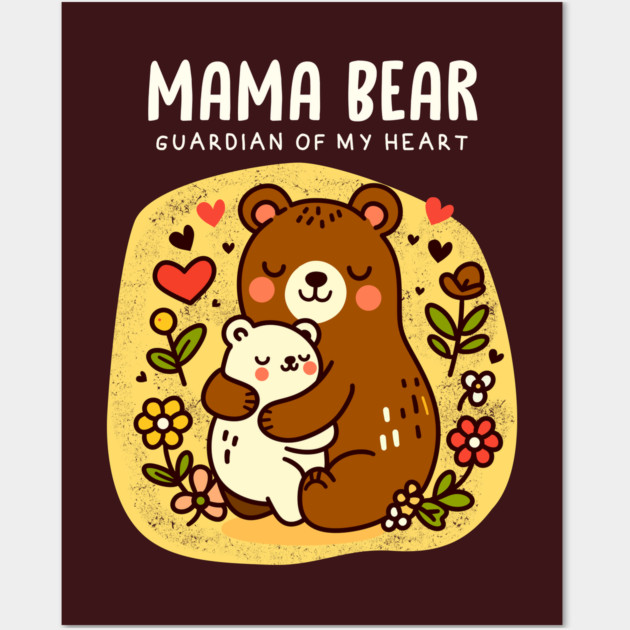 MAMA BEAR Wall Art by Fabrik