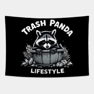 Trash Panda Lifestyle Tapestry