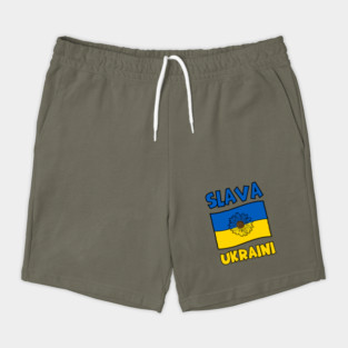 Slava Ukraini Shorts
