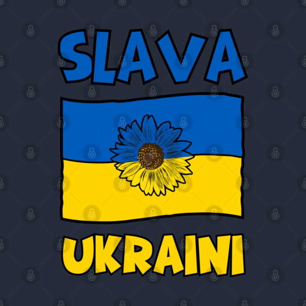 Slava Ukraini by Creatifly Graphic Tees