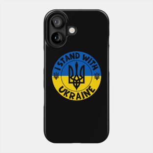 I Stand With Ukraine Phone Case