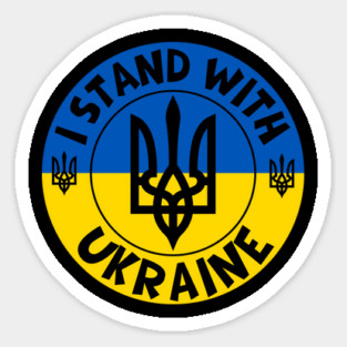 I Stand With Ukraine Magnet