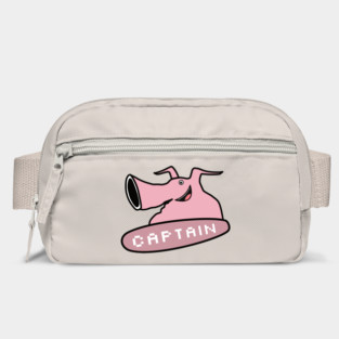 A pig with a surfboard Bag