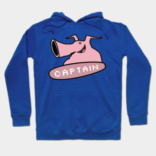 A pig with a surfboard Hoodie