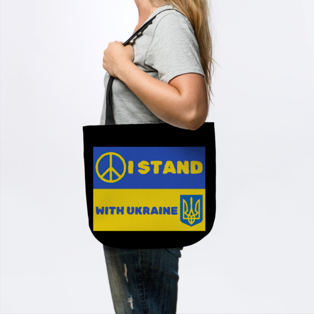 I Stand With Ukraine - Support Ukraine by Creatifly Graphic Tees