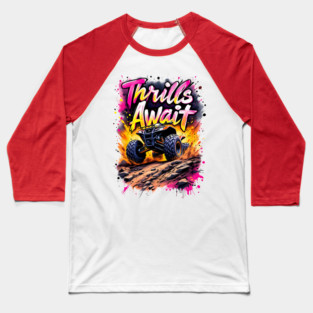 ATV: Thrill-Seeker's Baseball T-Shirt