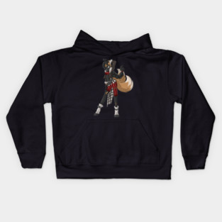 Roxy the sassy Kitsune Fox Girl Kids Hoodie