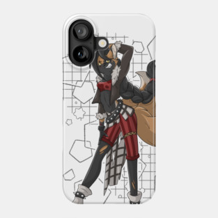 Roxy the sassy Kitsune Fox Girl Phone Case