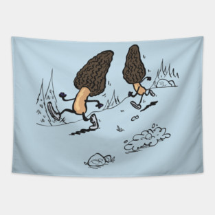 Mushroom runners Tapestry