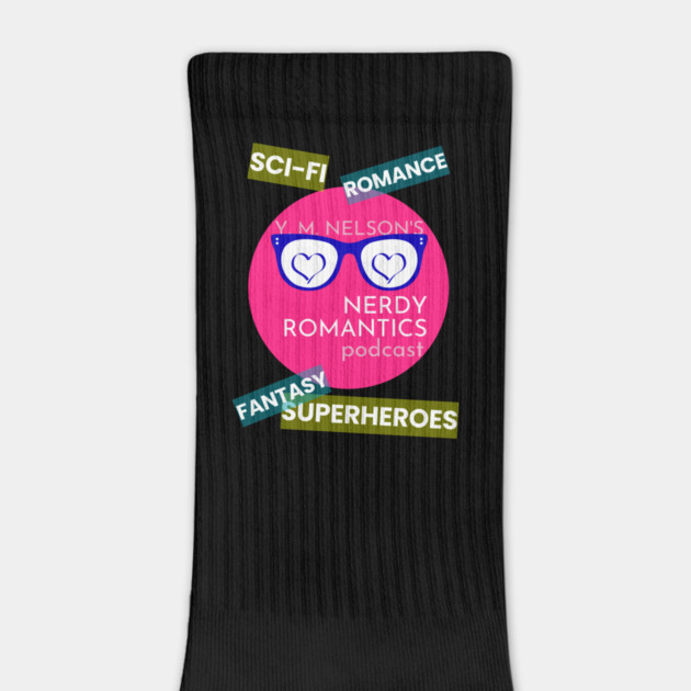 Nerdy Romantics Podcast Topics - white letters by Nerdy Romantics Fan Shop*