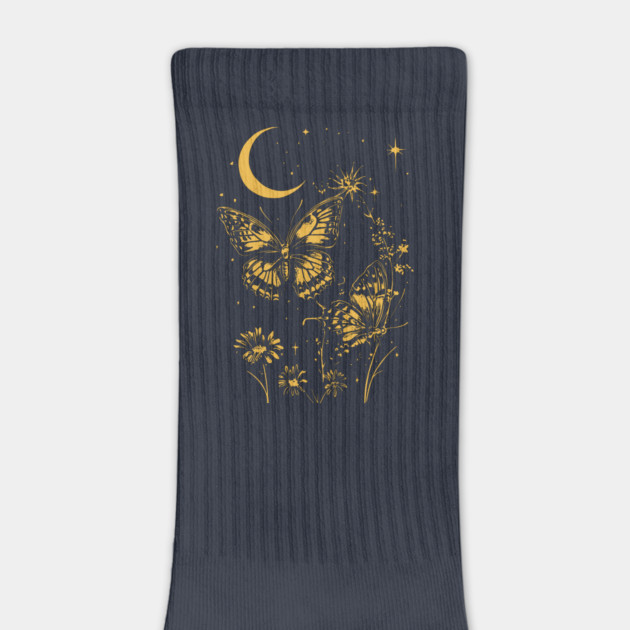 Romantic Butterfly Pair – Celestial Garden Dreamscape by TuncGK