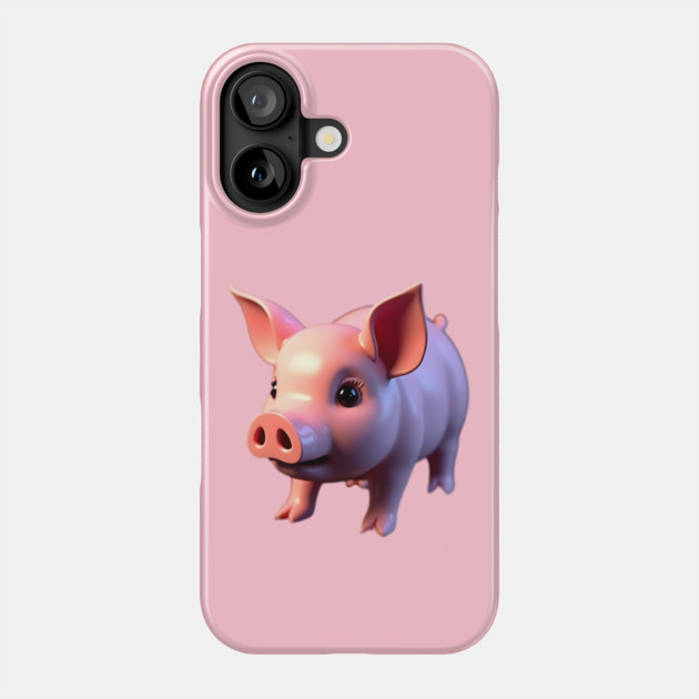 Cute Pig Phone Case by animegirlnft