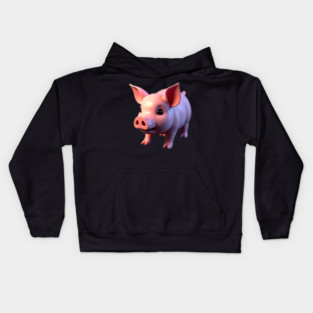 Cute Pig Kids Hoodie