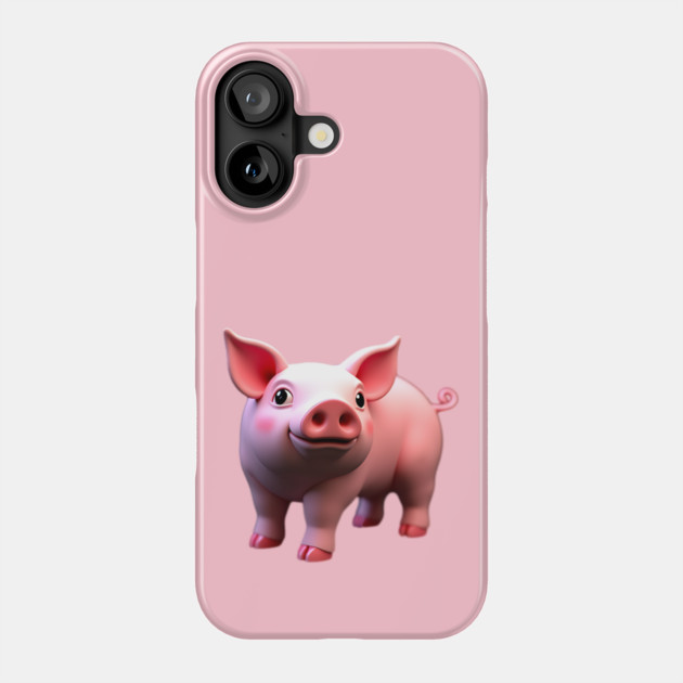 Baby Pig Phone Case by animegirlnft