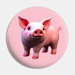 Baby Pig Pin