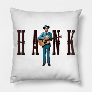 Hank Williams Pillow