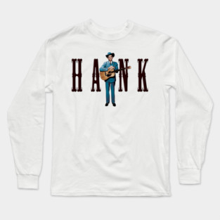 Hank Williams Long Sleeve T-Shirt