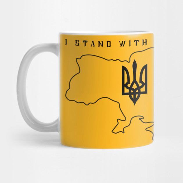 I Stand With Ukraine by Creatifly Graphic Tees