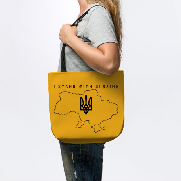 I Stand With Ukraine by Creatifly Graphic Tees