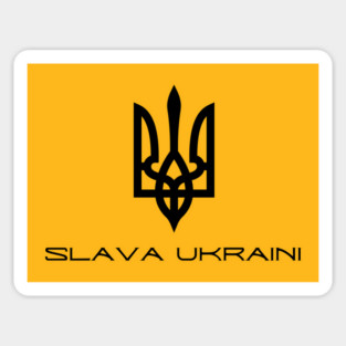 Slava Ukraini Magnet