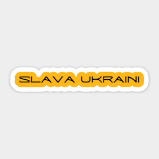 Slava Ukraini Sticker