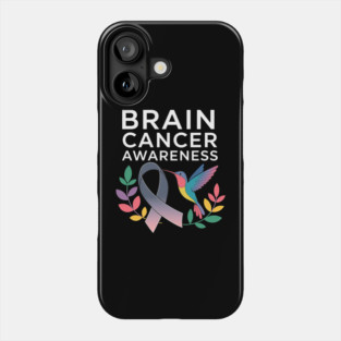 Brain Tumor Awareness Brain Cancer Phone Case